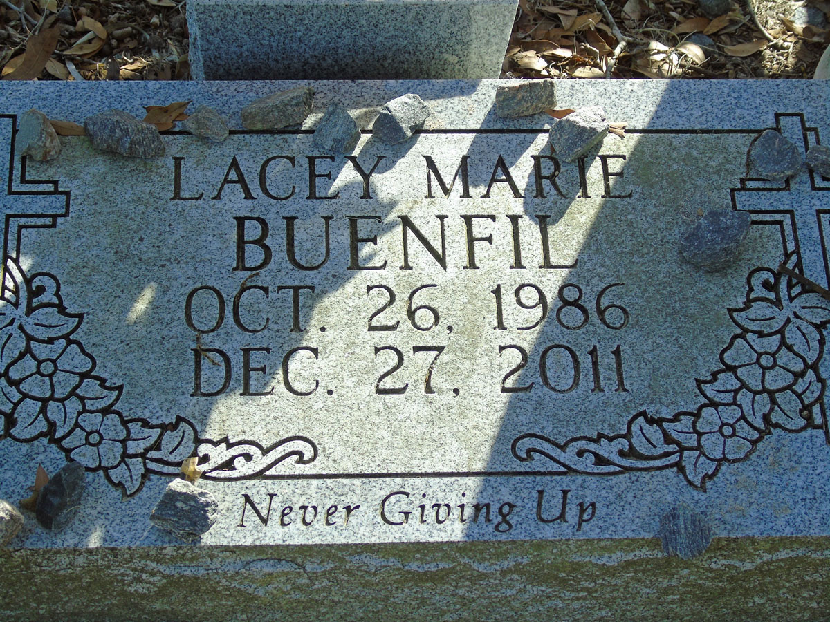 Headstone for Buenfil, Lacey Marie